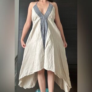 Arráei Collective - organic Hemp halter dress